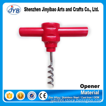 stainless steel wine screw spiral drill wine bottle opener corkscrew